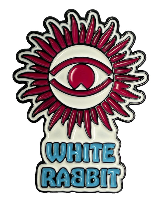 White Rabbit Pin Badge by Various