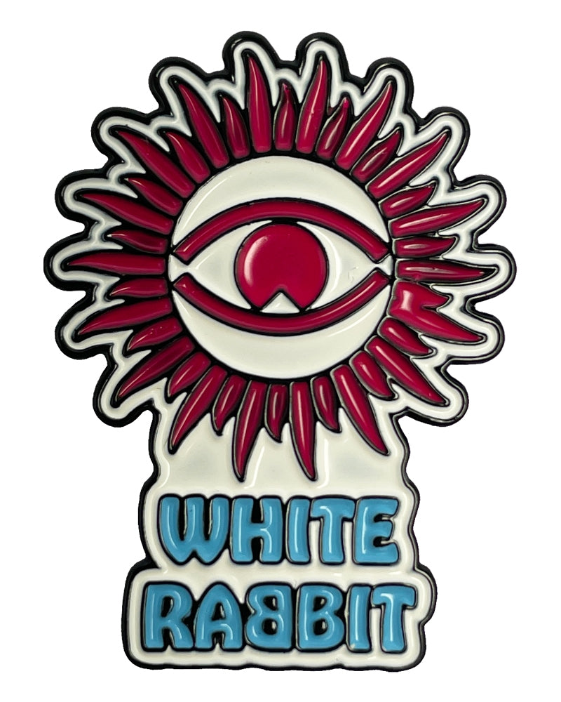 White Rabbit Pin Badge by  Various